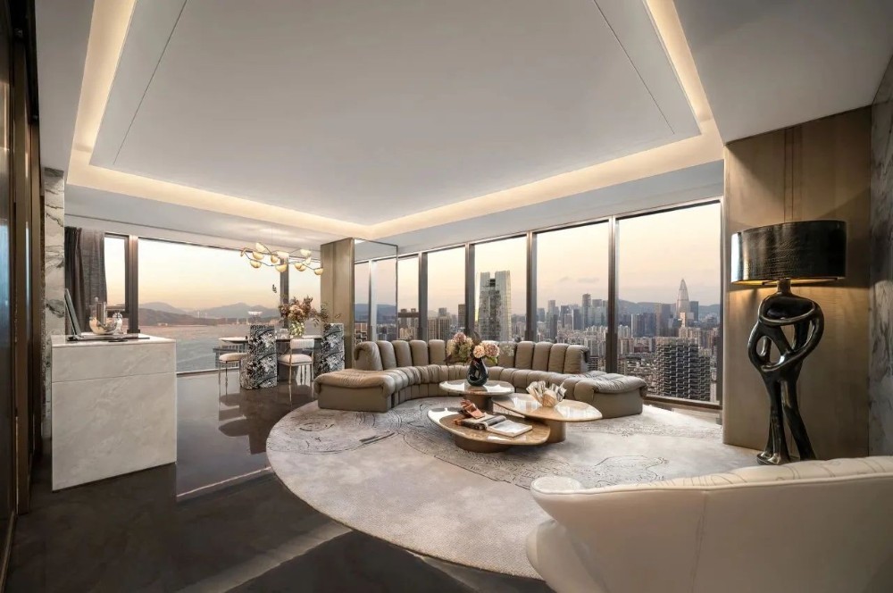 Light luxury style collocation