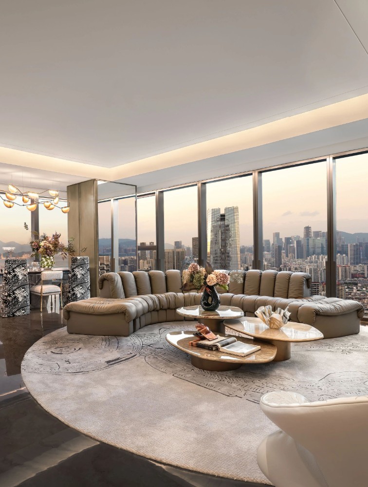 Light luxury style collocation