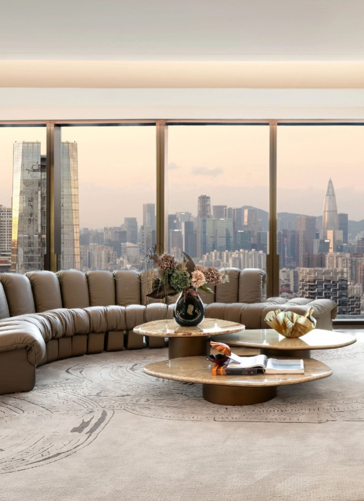 Light luxury style collocation