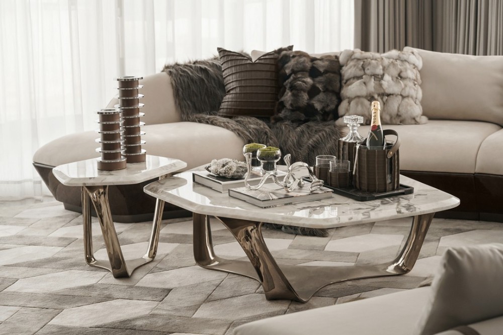 Light luxury style collocation