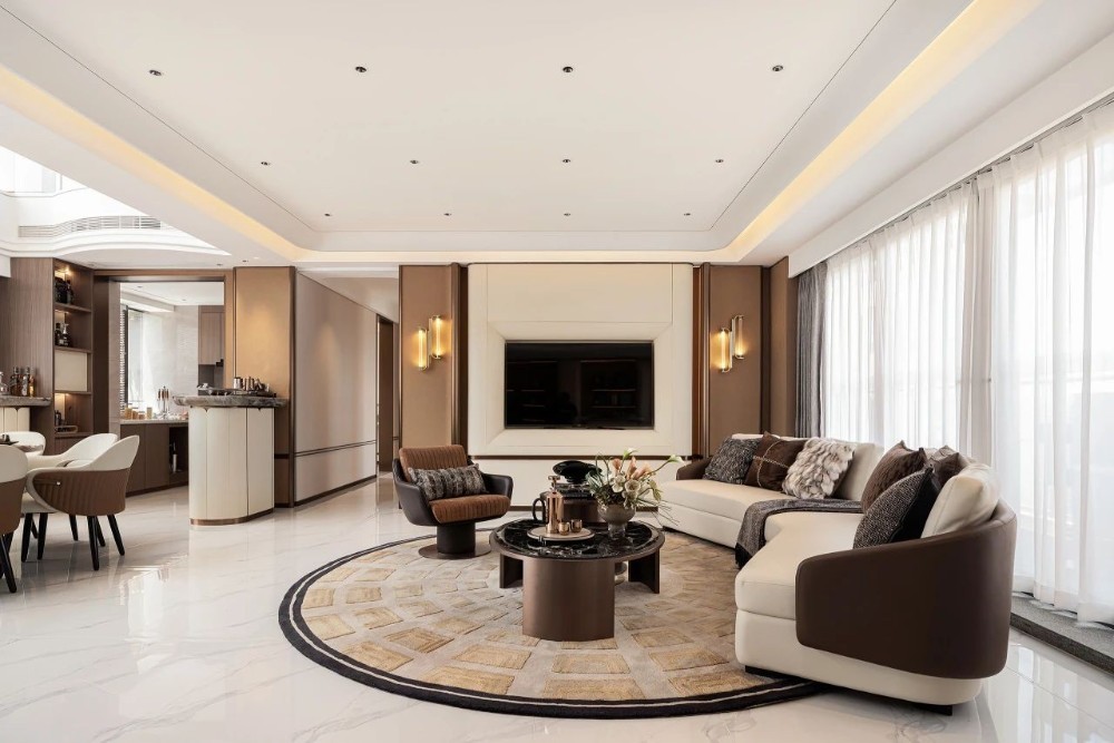 Light luxury style collocation