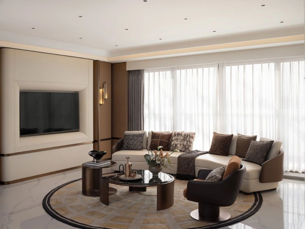 Light luxury style collocation