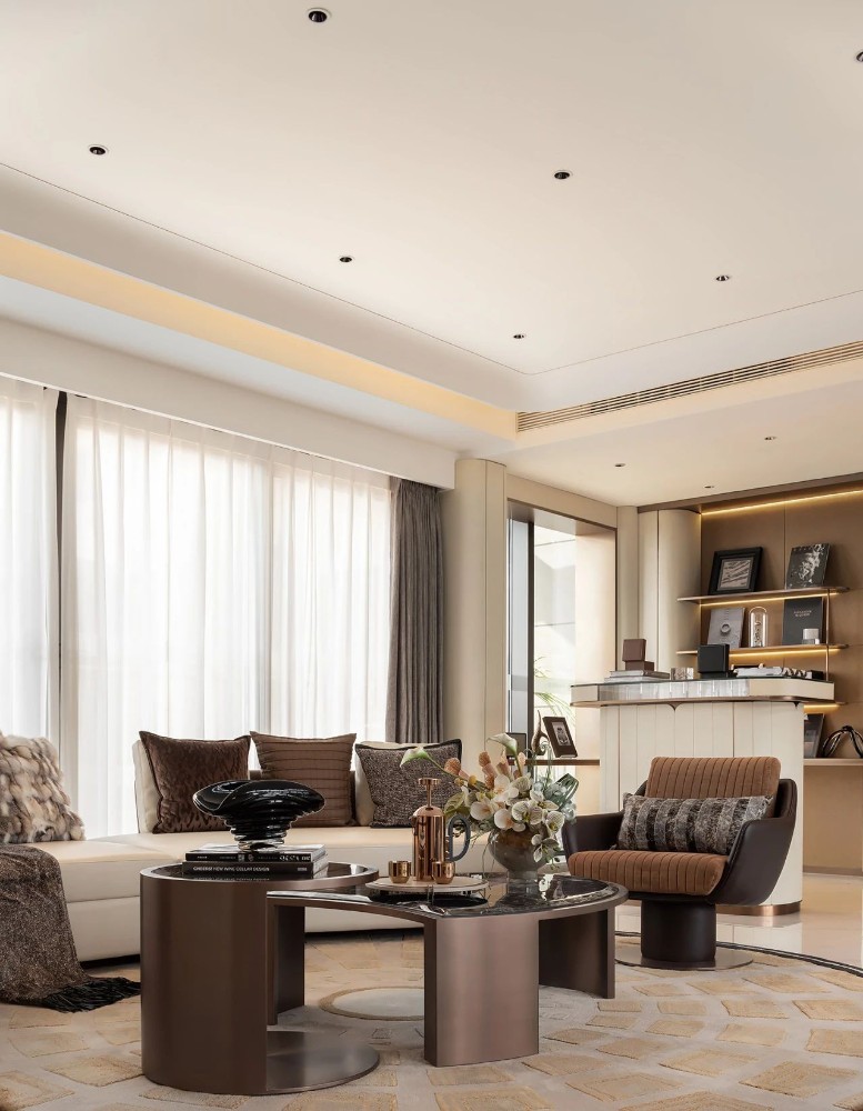 Light luxury style collocation