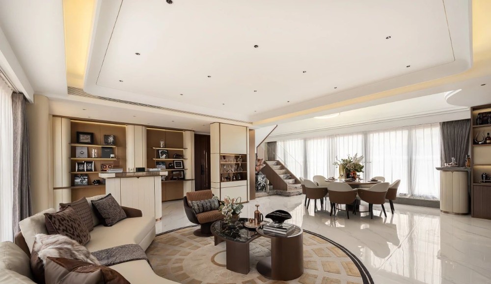 Light luxury style collocation