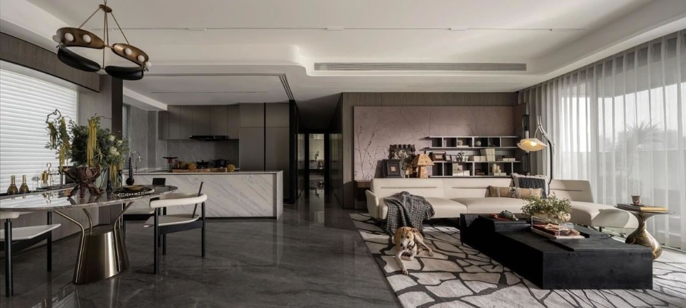 Light luxury style collocation