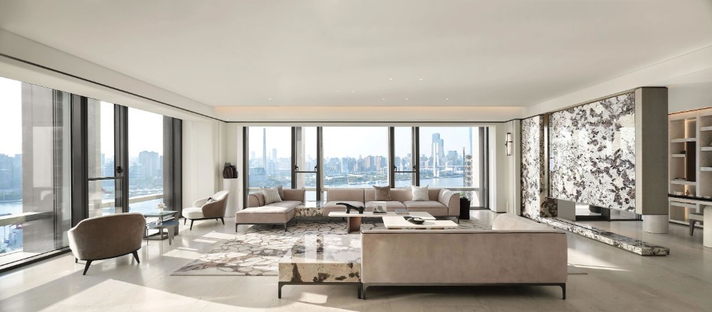 Light luxury style collocation