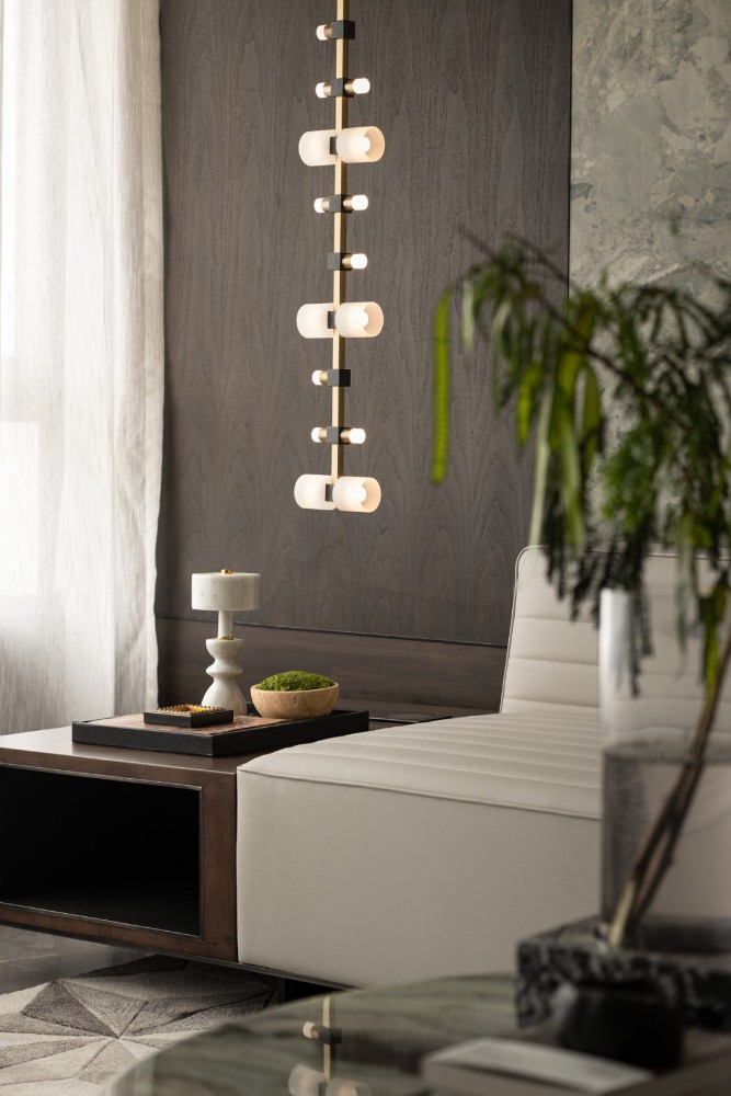 Light luxury style collocation