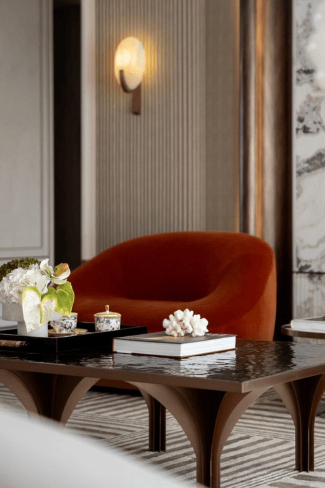 Light luxury style collocation