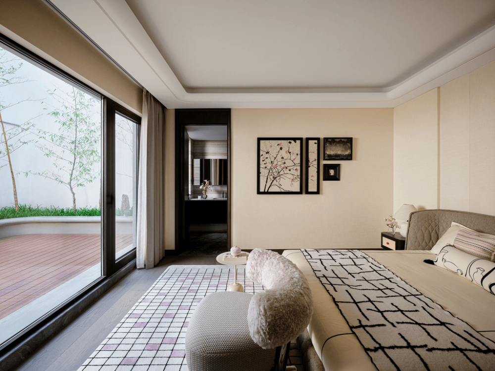 Light luxury style collocation