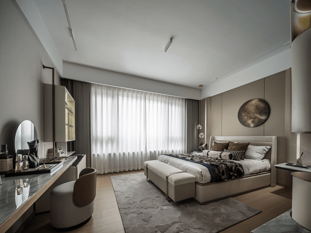 Light luxury style collocation