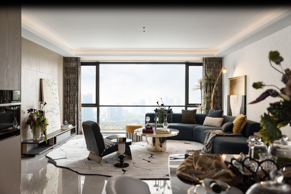 Light luxury style collocation