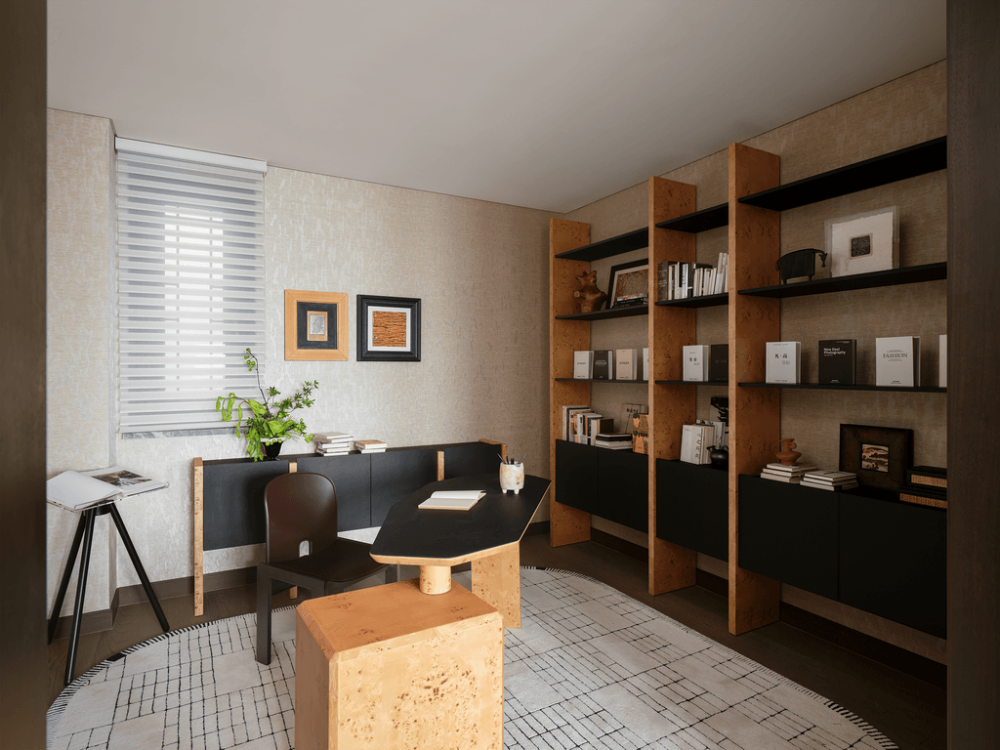 Light luxury style collocation