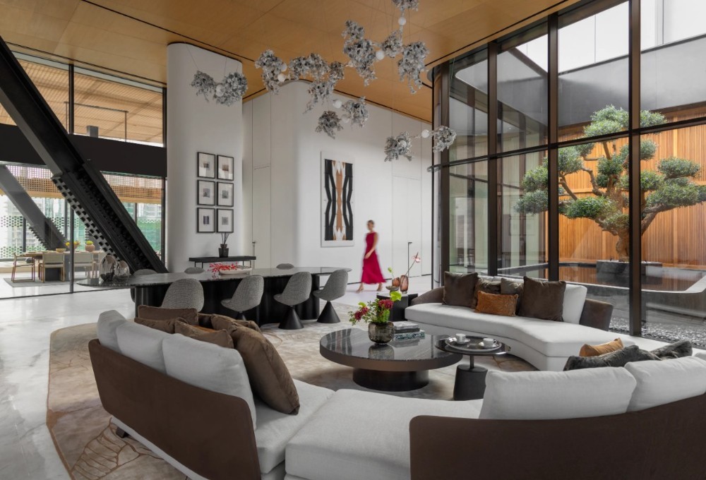 Light luxury style collocation