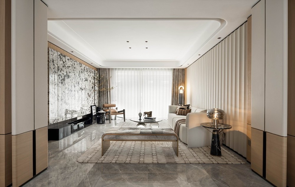 Light luxury style collocation