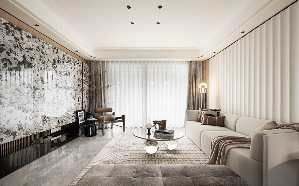 Light luxury style collocation