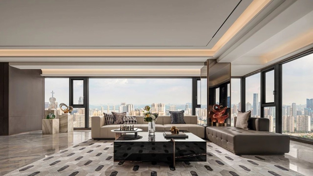 Light luxury style collocation