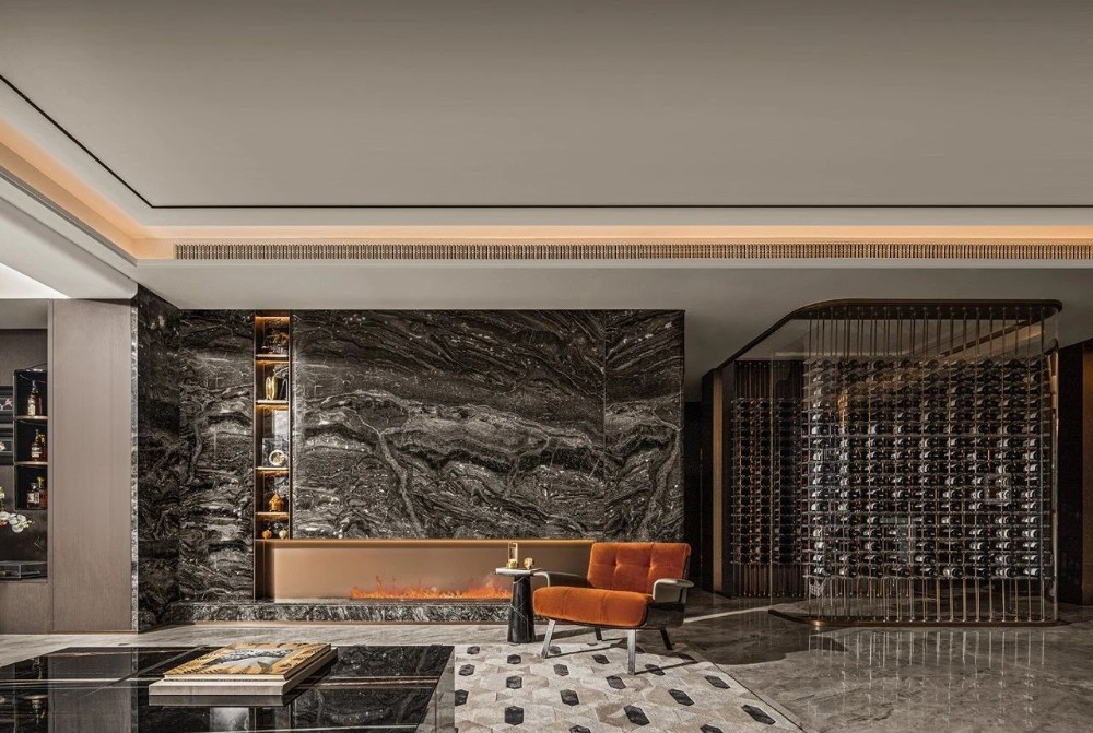 Light luxury style collocation