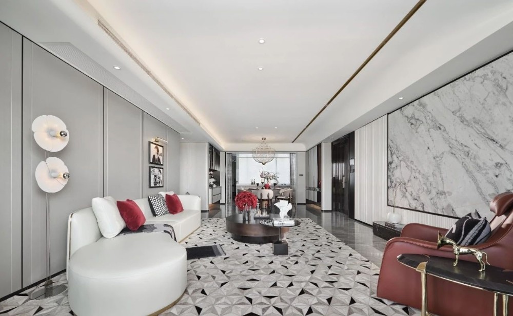 Light luxury style collocation