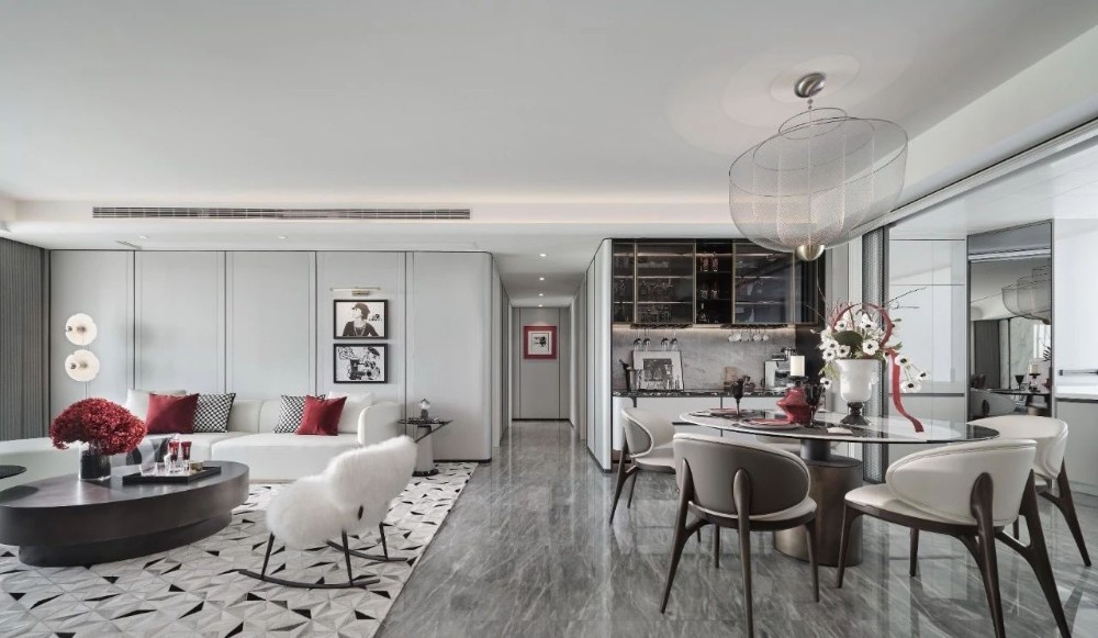 Light luxury style collocation