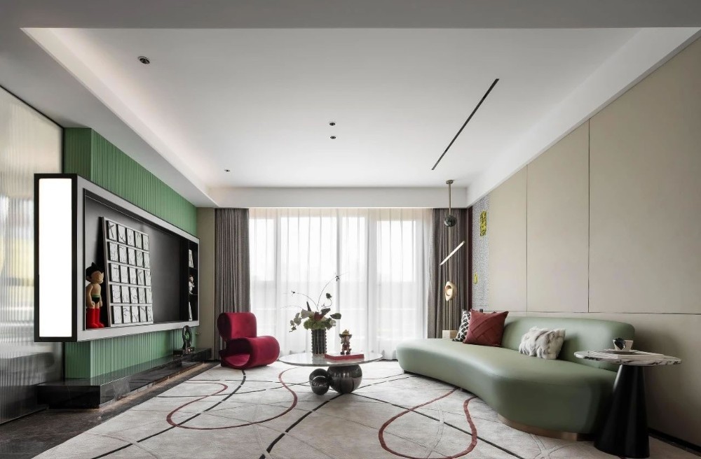 Light luxury style collocation