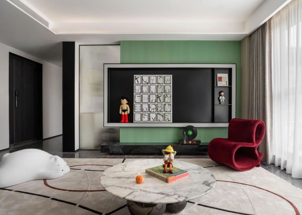 Light luxury style collocation