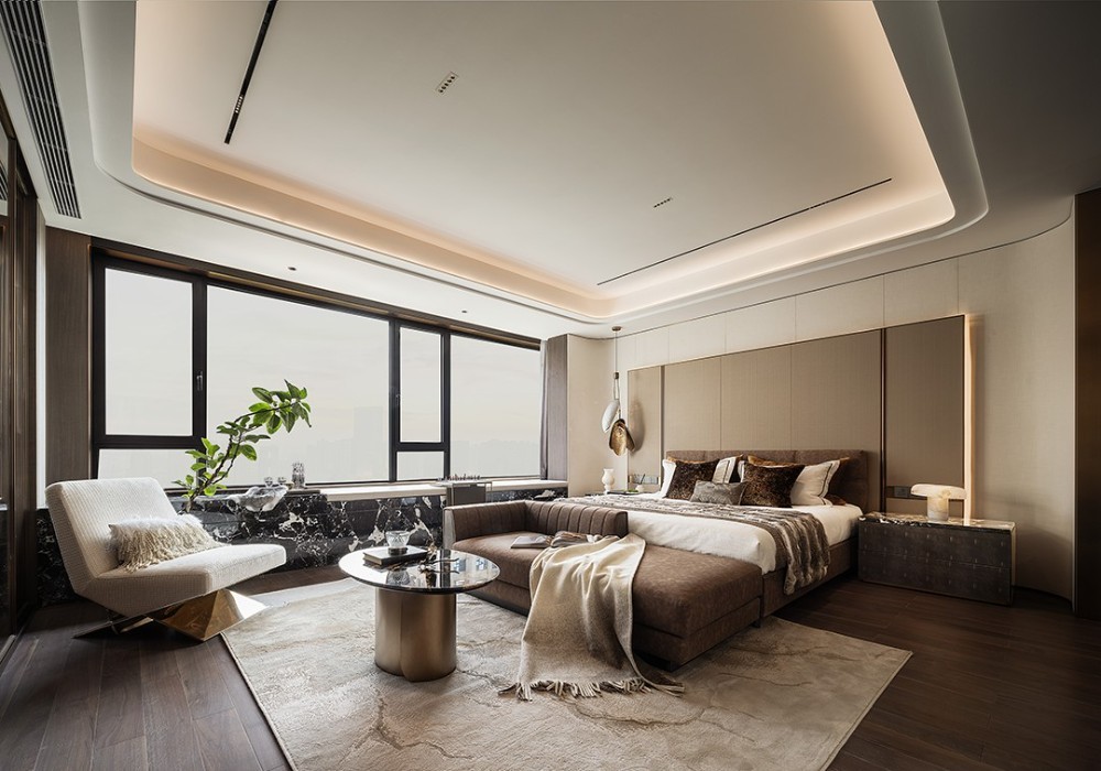 Light luxury style collocation