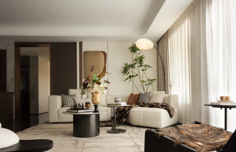 Light luxury style collocation