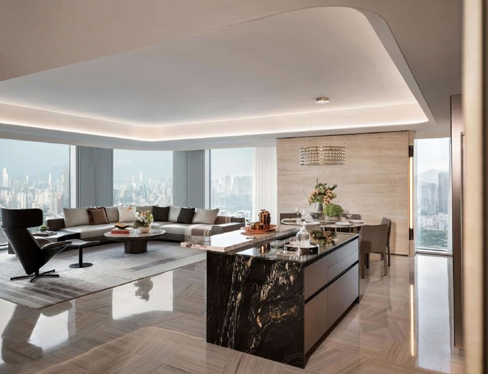 Light luxury style collocation