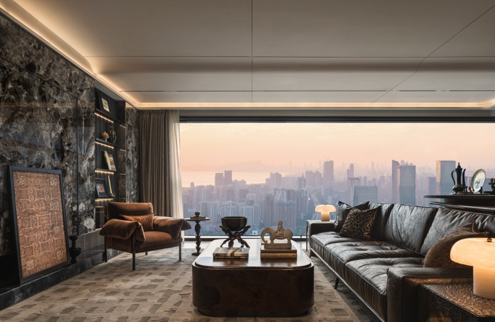 Light luxury style collocation