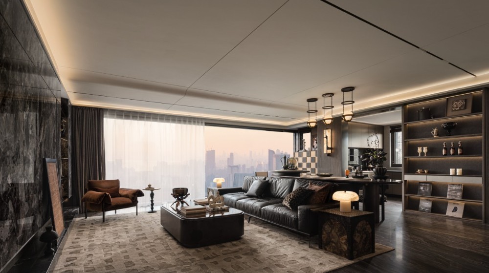 Light luxury style collocation