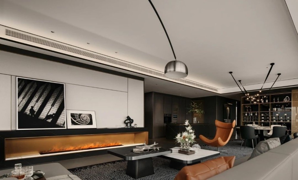 Light luxury style collocation