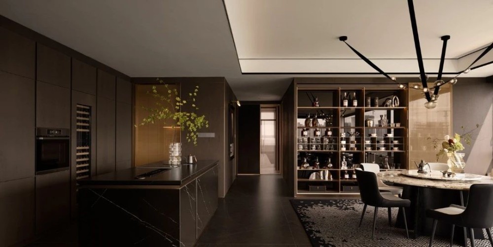 Light luxury style collocation