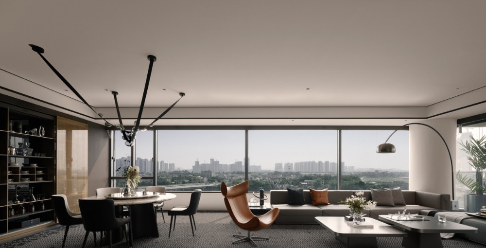 Light luxury style collocation