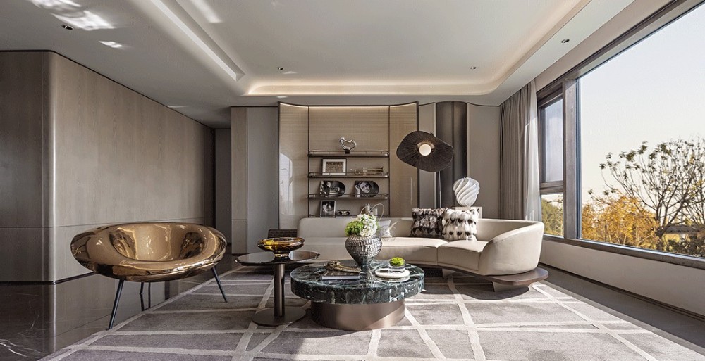 Light luxury style collocation