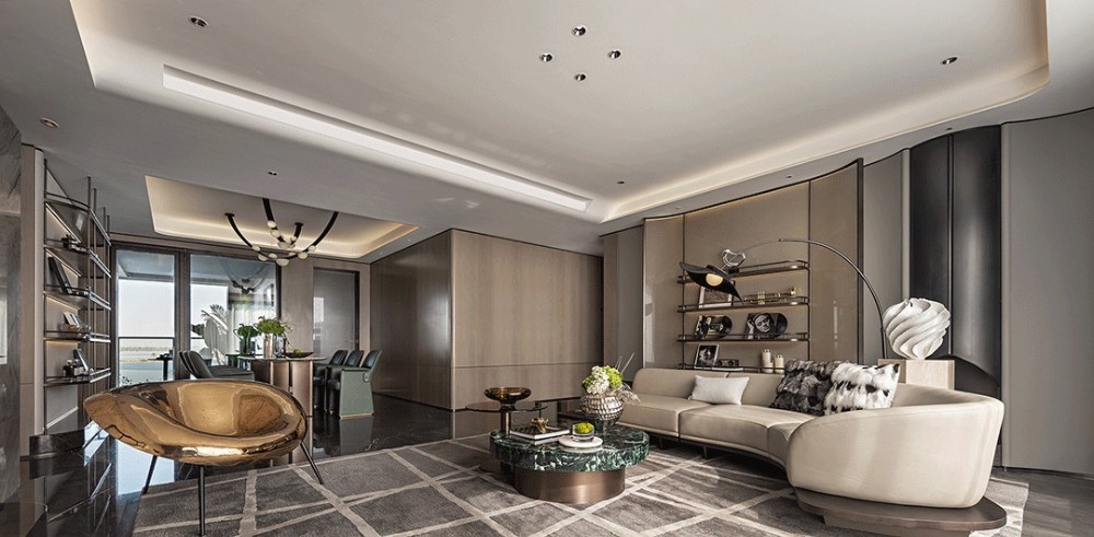 Light luxury style collocation