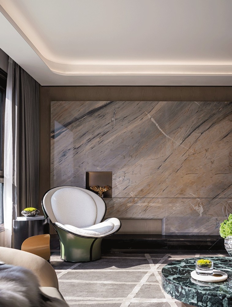 Light luxury style collocation