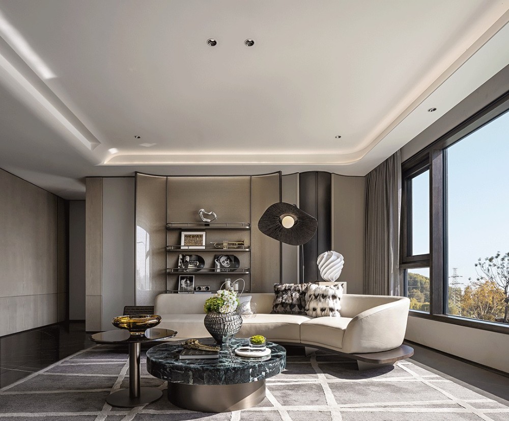 Light luxury style collocation