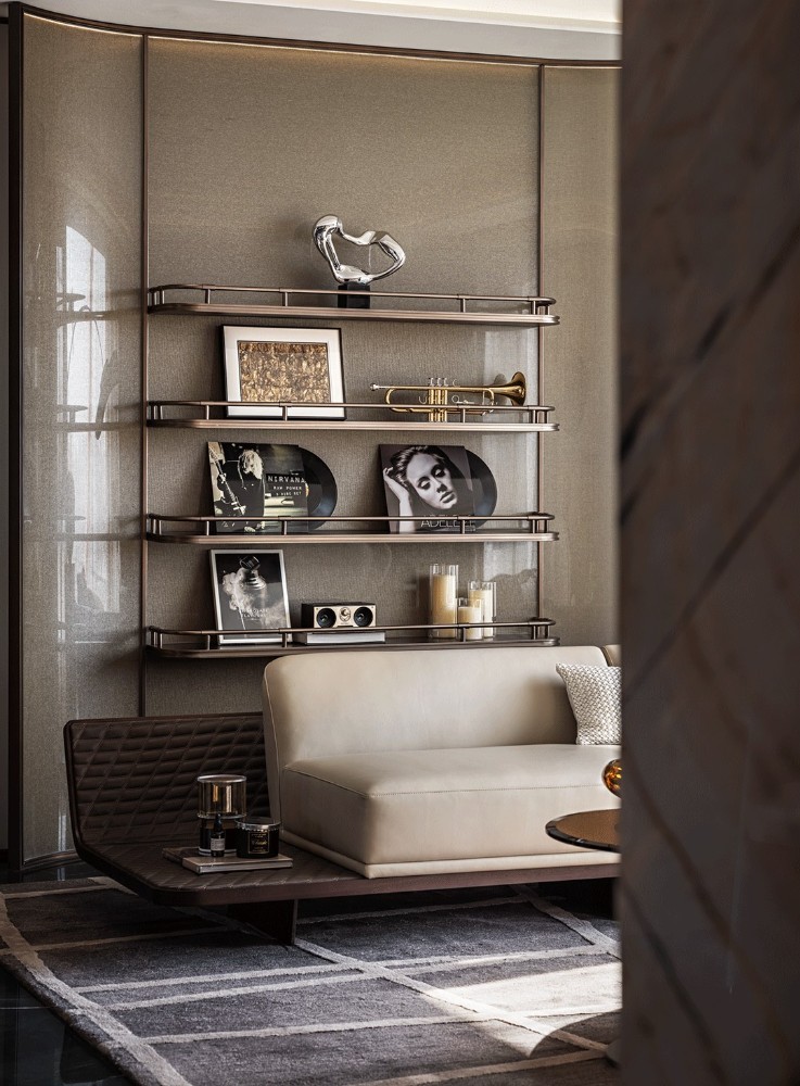 Light luxury style collocation