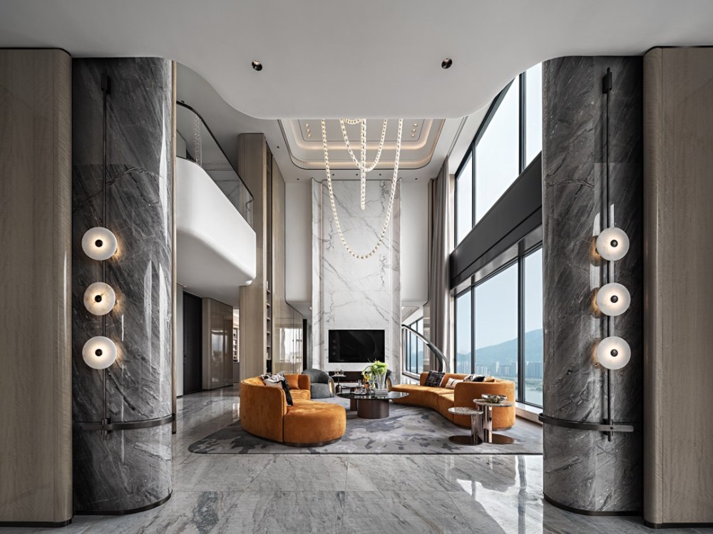 Light luxury style collocation