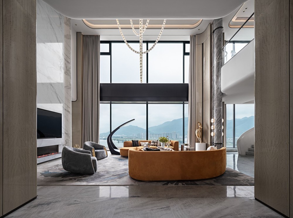 Light luxury style collocation