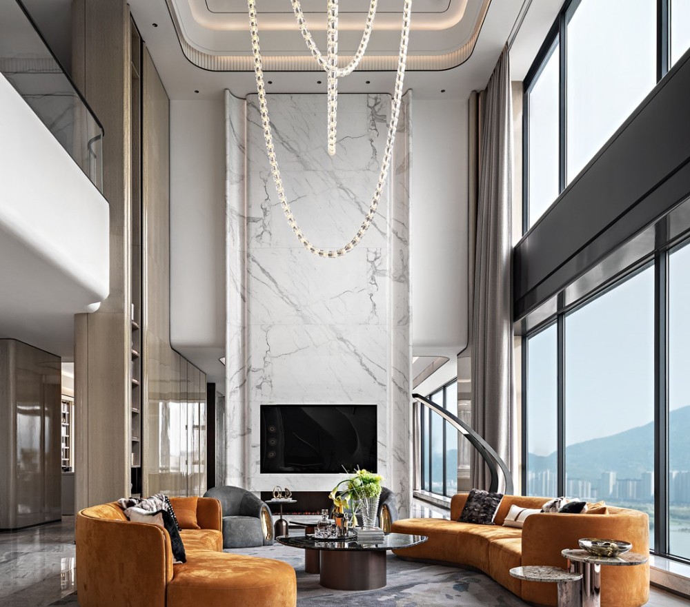 Light luxury style collocation