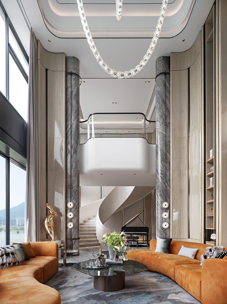 Light luxury style collocation