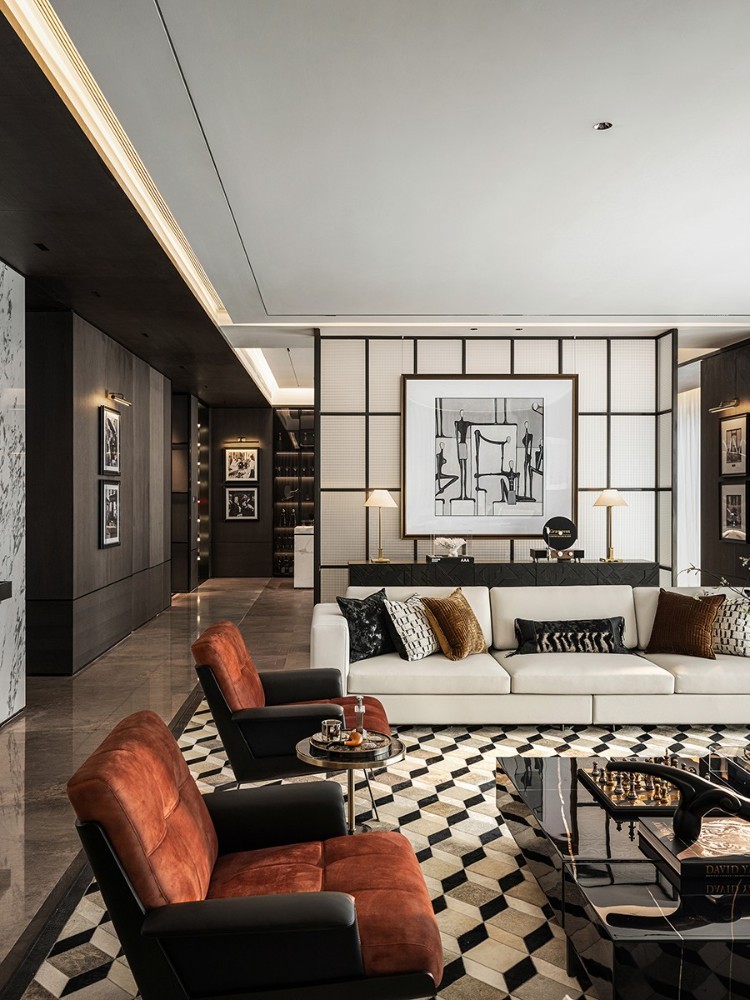 Light luxury style collocation