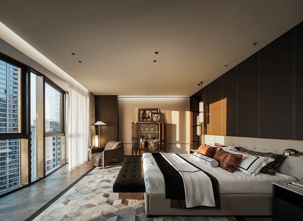 Light luxury style collocation