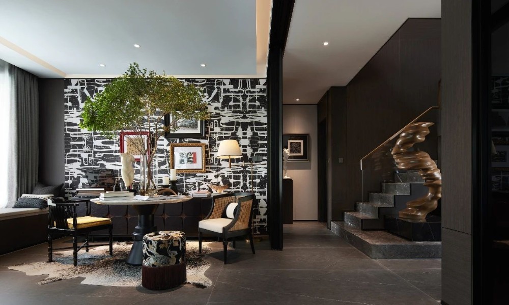 Light luxury style collocation