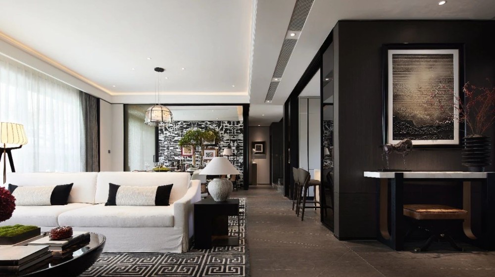 Light luxury style collocation