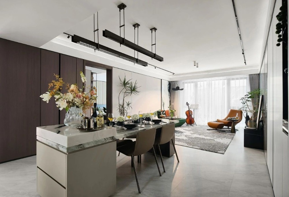 Light luxury style collocation