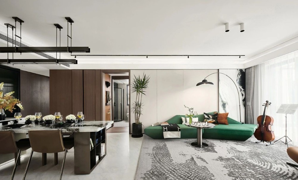 Light luxury style collocation