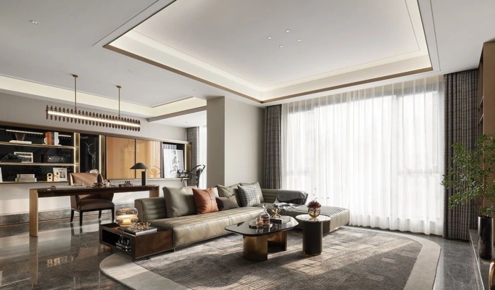 Light luxury style collocation