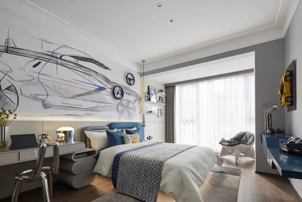 Light luxury style collocation